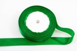 Panglica din satin pentru decorare,verde, 22.5m x 2cm