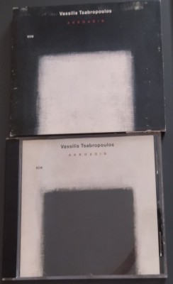 CD ORIGINAL ECM RECORDS: VASSILIS TSABROPOULOS - AKROASIS (PIANO SOLO) [2003 / ECM 1737] foto
