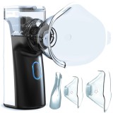 Aparat Aerosoli Profesional Linomag&reg;, Masca Copii si Adulti, Mustiuc Inhalare, Tehnologie Dual-Wave, Particule &le;4&mu;m, Autocuratare, Portabil, Silentios