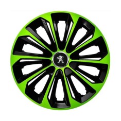 Set 4 capace roti Extra strong green R14 Compatibil Cu Peugeot