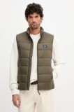 Pepe Jeans vestă culoarea verde, de tranziție, PM4027189