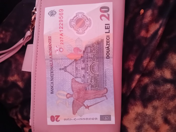 Vand bacnota 20 lei Ecaterina Teodoroiu seria A