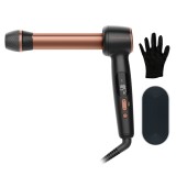 Ondulator de par Rowenta Twist Curl CF4620E0, 75 W, 210 &deg;C, Cilindru ajustabil, Invelis ceramic