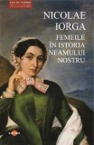 Femeile &icirc;n istoria neamului nostru Nicolae Iorga - Cartex