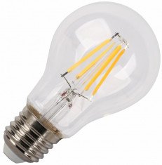 Bec cu led filament A60 E27 4W 230V lumina calda Well 5948636022803 foto