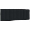 VidaXL Pernă pentru tăblie de pat, negru, 120 cm, material textil