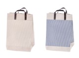 Cumpara ieftin Set 2 cosuri rufe, depozitare panza multicolora 38 x 38 x 55 cm
