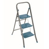 Scara pliabila din metal Zilan, 3 trepte, maxim 120 kg