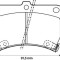 Placute frana Kia Rio (Dc); Mazda 121 2 (Db), 323 C 4 (Bg), 323 C 5 (Ba), 323 F 4 (Bg), 323 F 5 (Ba), 323 P 5 (Ba), 323 S 4 (Bg), 323 S 5 (Ba), Demio