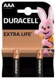 Baterii alcaline AAA R03 DURACELL BASIC 2buc/blister