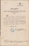 52S Dezlegarea piedicii de rudenie &icirc;n vederea căsătoriei, semnată manu propria de episcopul Ioan Mețianu al Aradului, 1887