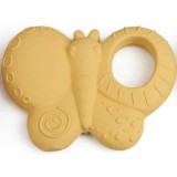 Jucarie pentru dentitie bebelusi, fluturas din cauciuc natural Grunspecht