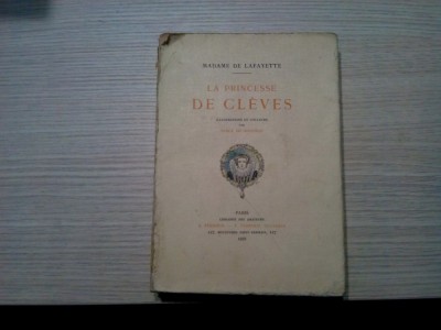 LA PRINCESSE DE CLEVES - Madame de Lafayette - SERGE DE SOLOMKO (ilust.) -1925 foto