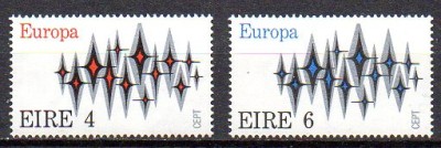 IRLANDA 1972, EUROPA CEPT, serie neuzata, MNH foto