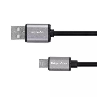 Cablu USB - mini USB 1m BASIC Kruger&amp;amp;Matz foto