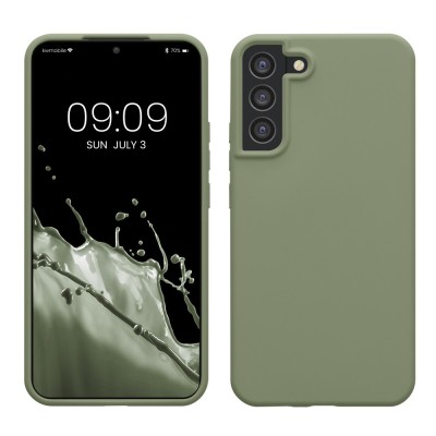 Husa pentru Samsung Galaxy S22 Plus, Silicon, Verde, 56761.172, kwmobile foto