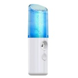 Pulverizator de ceata faciala, ZEQAS, portabil, reincarcabil prin USB, dispozitiv pentru dezinfectare, hidrateaza si ingrijeste tenul, capacitate 25 m