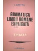 C. Dimitriu - Gramatica limbii romane explicata - Sintaxa (Editia: 1982)