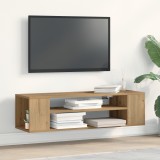 vidaXL Dulap TV de Perete Stejar Artisan 100x30x26,5 cm Lemn Prelucrat