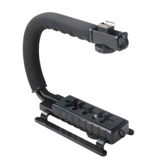 Suport de filmare tip cage Commlite Video Handle CS-VX pentru DSLR-uri si camere video de dimensiuni medii foto