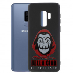 Husa Samsung Galaxy S9+ Plus Silicon Gel Tpu Model La Casa de Papel Bella Ciao El Profesor foto