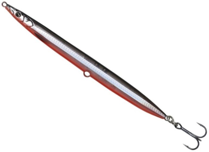 Pilker SAVAGE GEAR Sandeel Pencil Sinking, Black Red, 13g, 9cm, 1buc/pac