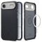 Husa MagSafe pentru Apple iPhone 17 Air, Spigen, Caseology Nano Pop, Neagra
