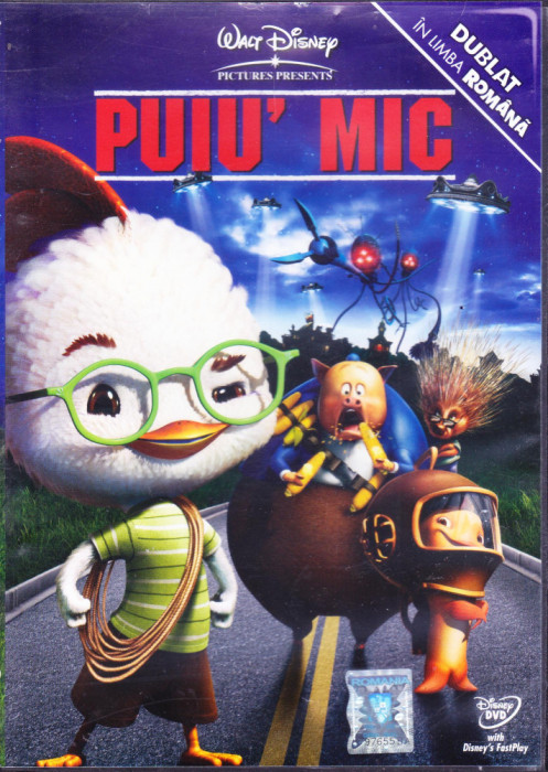 DVD animatie: Puiu&#039; mic ( original, dublat si cu sub. in lb.romana )