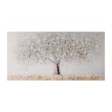 Tablou decorativ olegrafie pe panza Copac 40 x 80 cm