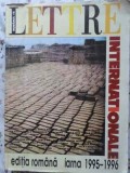 LETTRE INTERNATIONALE EDITIE ROMANA. IARNA 1995-1996 (PAGINA DE TITLU LIPSA)-COLECTIV-230243