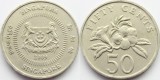 Singapore 2009 - 50 cents, circulata