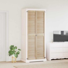 vidaXL Ușă de Dulap cu ușă 2 pcs natural 140.5 x 2.1 x 49.5 cm