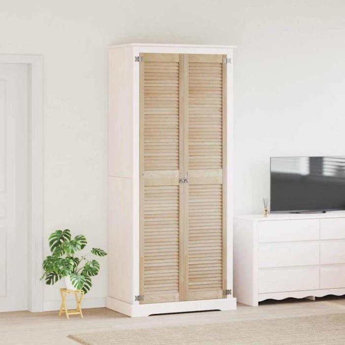 vidaXL Ușă de Dulap cu ușă 2 pcs natural 140.5 x 2.1 x 49.5 cm 42019273
