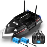 Cumpara ieftin Barca Plantat, Nadit si Momit iUni V802 PRO, GPS, 2 Baterii 12000mAh, 4 cuve, 3kg, 500m, 15km/h, Telecomanda 2.4GHz, Negru