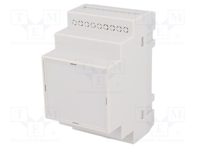 Carcasă KRADEX pentru şină DIN 90mm X: 52mm Z: 65mm polistiren gri foto