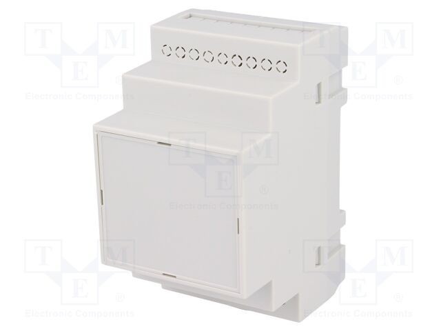 Carcasă KRADEX pentru şină DIN 90mm X: 52mm Z: 65mm polistiren gri