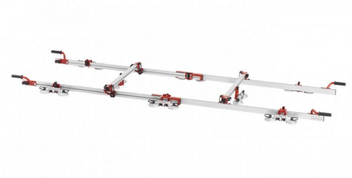 Sistem de transport pt. placi de dimensiuni mari, Easy-move MK IV - 8 ventuze duble, 320cm - Raimondi-432EM04TB