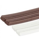 Garnitura Autoadeziva Epdm Alba , Profil E 2X3M, Latime 9Mm, Grosime 4Mm