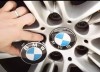Capace roti BMW 56mm, aliaj, set 4 buc, emblema logo, originale, 36136758569