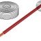 Cablu litat silicon roșu 1x2.5mm&sup2; 25m 250V