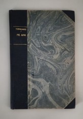 Carte veche Tonecaro Pe Apa Jurnal de bord carte cu autograf