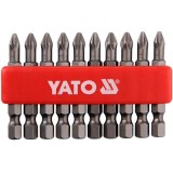 Yato YT-0478 - Set capete de insurubare profil PH2 10 bucati