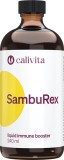 Cumpara ieftin SambuRex Complex Nutritiv pentru Imunitate din Extract de Soc negru cu Echinaceea, Vitamina C si Zinc (240 ml) - Calivita
