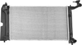 Radiator Toyota Avensis 08, Corolla Verso 09, Corolla 07, motor: 1.6, 1.8, 600x359x23, Aluminiu/ Plastic etansat mecanic, 164000D200; 164000D210