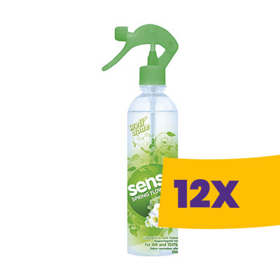 Well Done Sense l&amp;eacute;gfriss&amp;iacute;tő &amp;eacute;s textil illatos&amp;iacute;t&amp;oacute; 350ml - Spring flowers (Karton - 12 db) foto