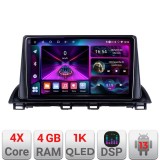 Navigatie Mazda 3 2014-2019 A-463 4+64 InCell Display 1K Android Waze USB Navigatie Internet Youtube Radio