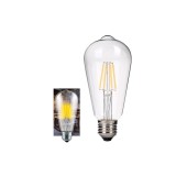 Bec Vintage LED E27 ST64 4W 185-240V (Edison retro)-Culoare Alb rece
