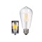 Bec Vintage LED E27 ST64 4W 185-240V (Edison retro)-Culoare Alb rece