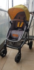Carucior 3 in 1 Kiddo Jazz Deluxe Lemon (landou, sport, scoica) foto