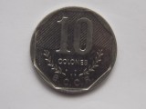 10 COLONES 1992 COSTA RICA